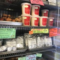 Lick Vegan ice cream from Austin (the flavors sound delicious. Can’t wait to try ), Vegan tamales and sausages. at Farmers Market of Grapevine in Grapevine