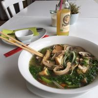 Loving hut at Loving Hut Cafe in Dusseldorf