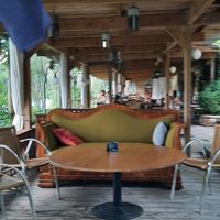 Terrace at Le Robinson in Albi