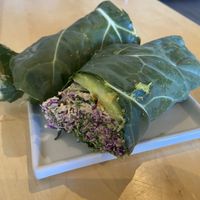 Raw wrap   at Green Table  in Santa Barbara