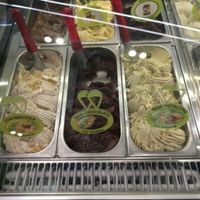 vegan sojcrean at The Gelatist in Rome
