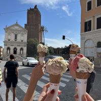 (straciatella was not vegan)  at The Gelatist in Rome