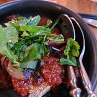 Tofu and zucchini at St Cloud Eating House in Hawthorn