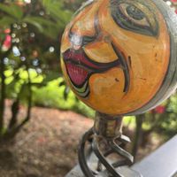 Funky art  at Thompson Brewery and Public House in Salem