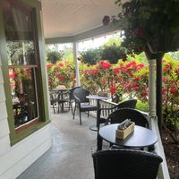Outdoor seating   at Thompson Brewery and Public House in Salem