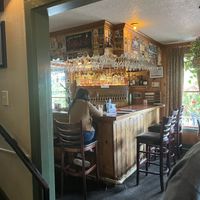 The bar area  at Thompson Brewery and Public House in Salem