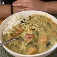 Curry con verduras  at Ecoespazo Vitriol in Sarria