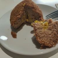 Vegan Scotch Egg at The Plant Room in Brighton