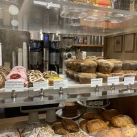 Whole shelf is vegan! at Temple Coffee Roasters in Sacramento