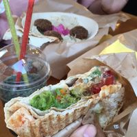 classic pita wrap  at Mango Vegan Street Food - Zlota in Warsaw