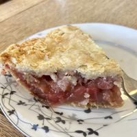 Strawberry Rhubarb Pie  at Shuswap Pie Company in Salmon Arm