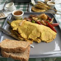 Italian Omlette  at TVJ Kitchen - West LA in Los Angeles