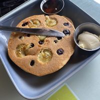 Big pancakes  at TVJ Kitchen - West LA in Los Angeles