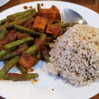 Spicy green beans at TVJ Kitchen - West LA in Los Angeles