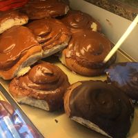 Caramel rolls at Bjornsbakari in Reykjavik