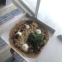 Galette ”STORGATAN”.  #Veganuary at Ecocafeet in Ostersund