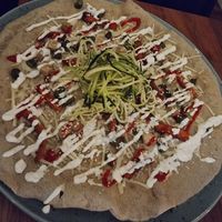 Vegetarian galette at Ecocafeet in Ostersund