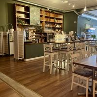 Atmosphere in the Café  at Ecocafeet in Ostersund