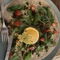 Vegan Galette - sunshine coast  at Ecocafeet in Ostersund