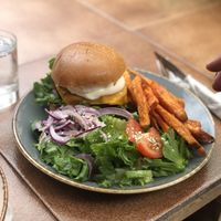 BBQ Burger  at Ecocafeet in Ostersund