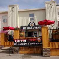 Outside at Big Bear Donair in Whitehorse