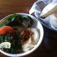 Falafel Platter! at Markook in Washington