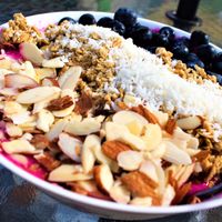 Red Tide bowl... photography by: umamedina at Degree 18 Juice Bar in Palmer