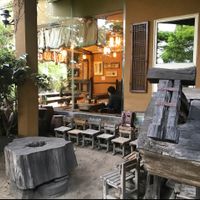 from the entryway looking into the dining room at Dasoni in Jeju