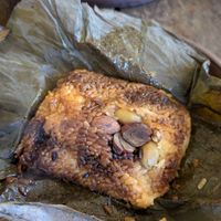 Steamed rice at Dasoni in Jeju