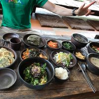 Everything vegan  at Dasoni in Jeju