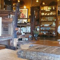 Inside the restaurant  at Dasoni in Jeju