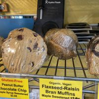 Vegan pastries  at Sunshine Natural Foods in Grants Pass