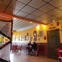 Inside the cafe  at Cafe Corazon - Kinnickinnick in Milwaukee