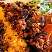 Chilaquiles at Cafe Corazon - Kinnickinnick in Milwaukee