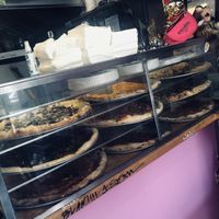 So many choices!  at Screamer's Pizzeria - Greenpoint in Brooklyn