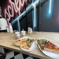 Buffalo cauliflower and screamers signature  at Screamer's Pizzeria - Greenpoint in Brooklyn