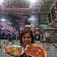 Pizzas at Screamer's Pizzeria - Greenpoint in Brooklyn