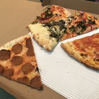 $26+ for these 5 slices; fine were they anything better than dry or otherwise mundane at Screamer's Pizzeria - Greenpoint in Brooklyn