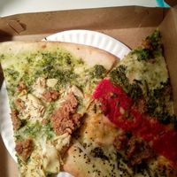 vegan pizza! at Screamer's Pizzeria - Greenpoint in Brooklyn
