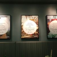 Wall marketing at Chop't in Washington