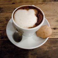 Café de cereal at Xícara Tenda in Santiago De Compostela