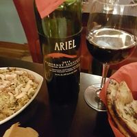 none alcoholic wine yaay  at Namaste Village Norwich in Norwich