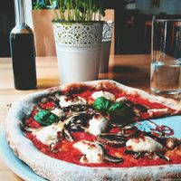 Vegan Pizza at Vero Bio-Pizzeria in Vienna