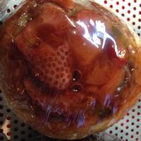 cinnamon roll  at Vegan Dream Doughnuts in Atlanta