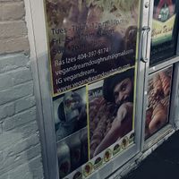 Hours are very inconsistent. This was taken on a Friday at 730p and they are closed.  We called and he said he would be open 830p-3a.  at Vegan Dream Doughnuts in Atlanta