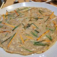 Buckwheat Pancake, completely vegan at MeMilGongBang - Gangnam - 메밀공방 강남역점 in Seoul