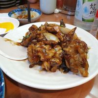 mushrooms at Gawon - 가원 in Seoul