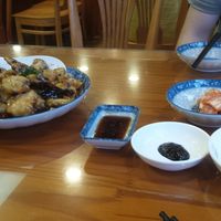 Mushroom tangsuyuk  at Gawon - 가원 in Seoul