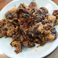 mushrooms Kkanpunggi-style 깐풍버섯 at Gawon - 가원 in Seoul