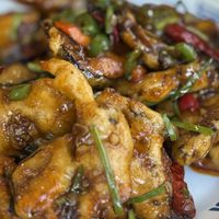 OMG. So good. The texture of mushroom inside & the barrel is chewy.  The sauce has layered flavoring!   at Gawon - 가원 in Seoul